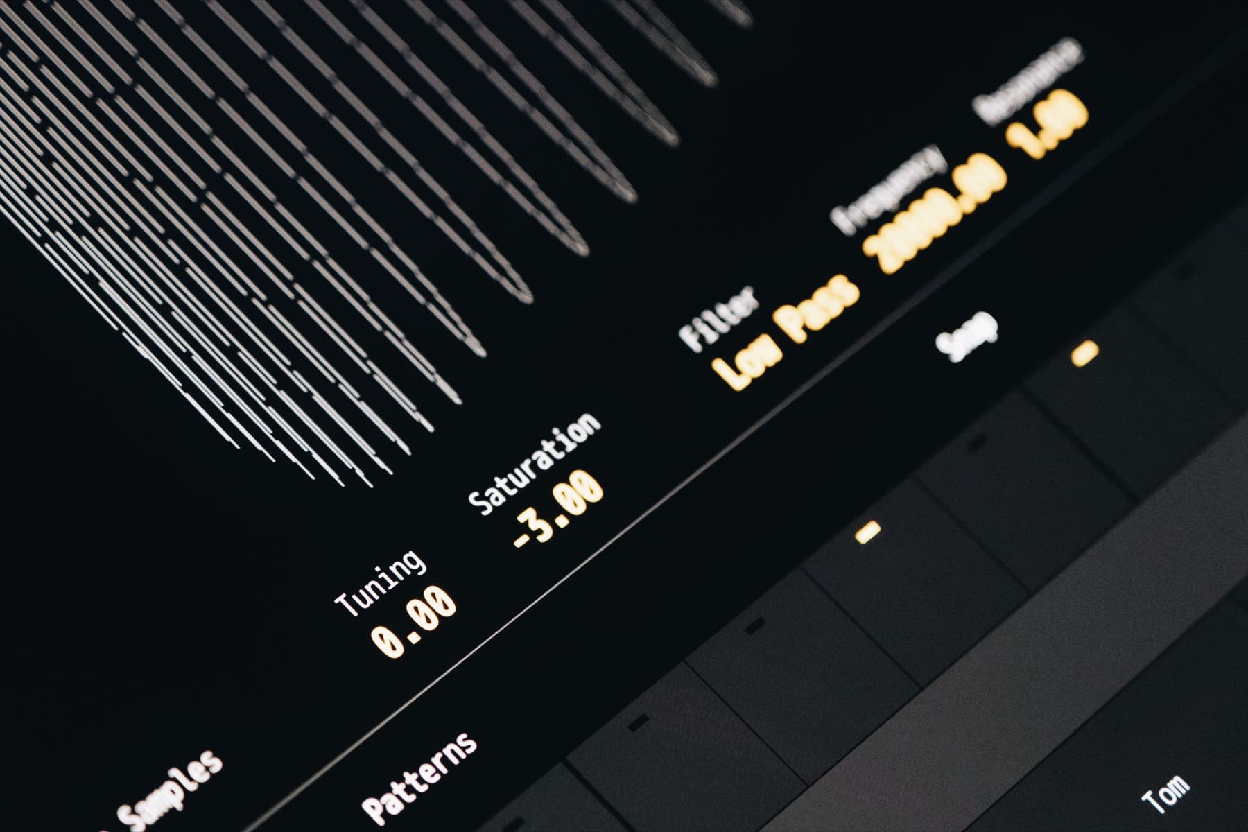 An audio console — the turn pipeline is tuned like a mix