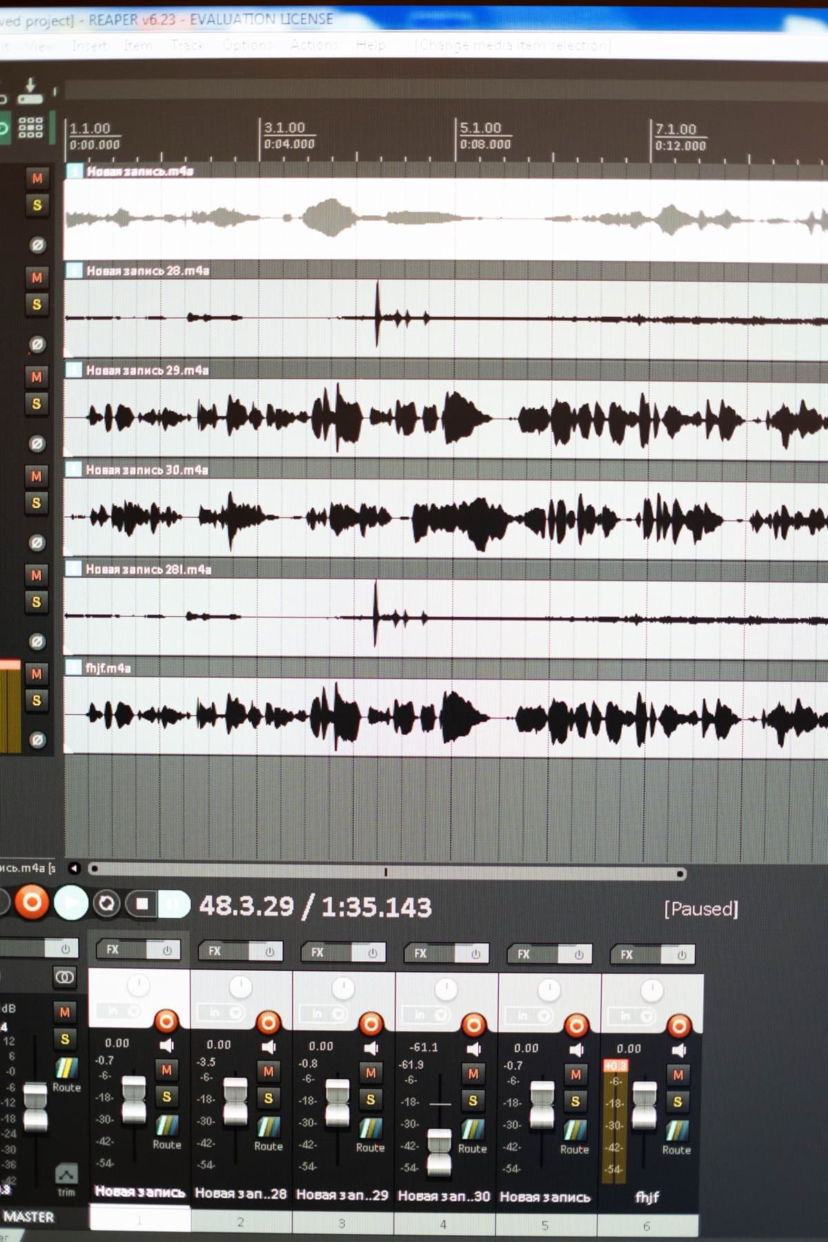 Reviewing and scoring recorded call transcripts